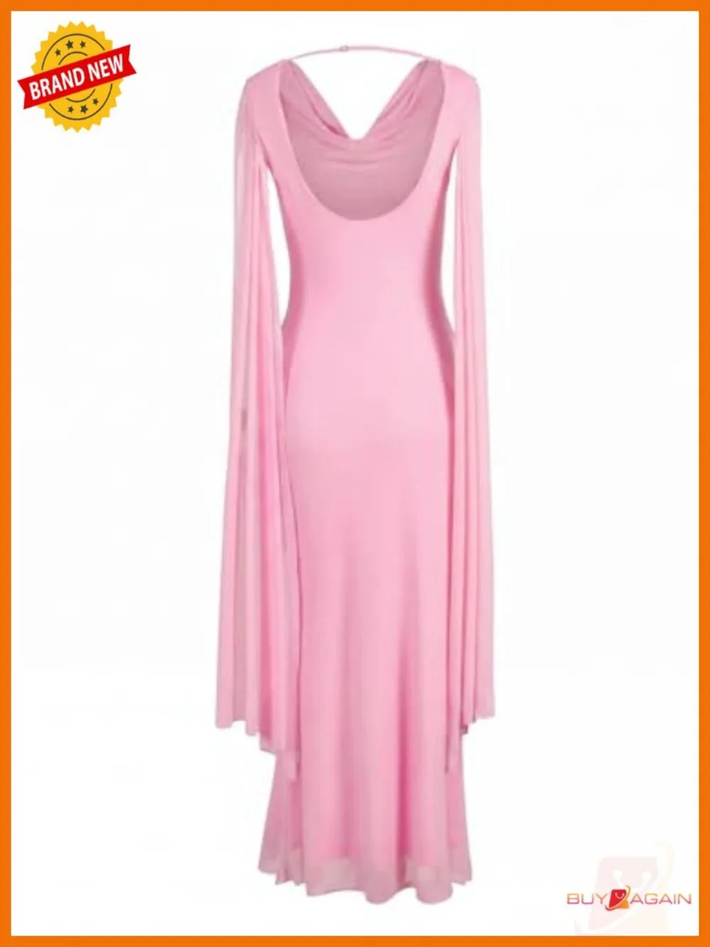 Women's Formal Wedding Guest Maxi Dress Bodycon Ruched Open Back Cocktail